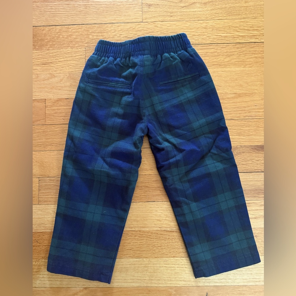 Plaid Flannel Dress Pants for Boys Size 2T from Beaufort Bonnet Company.